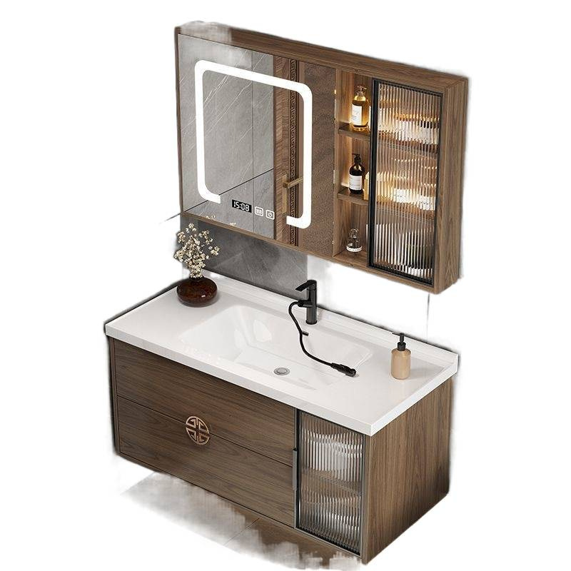 Nuevo armario chino armario colgante armario de baño armario de cerámica combinado lavado de manos lavabo armario de suelo doméstico