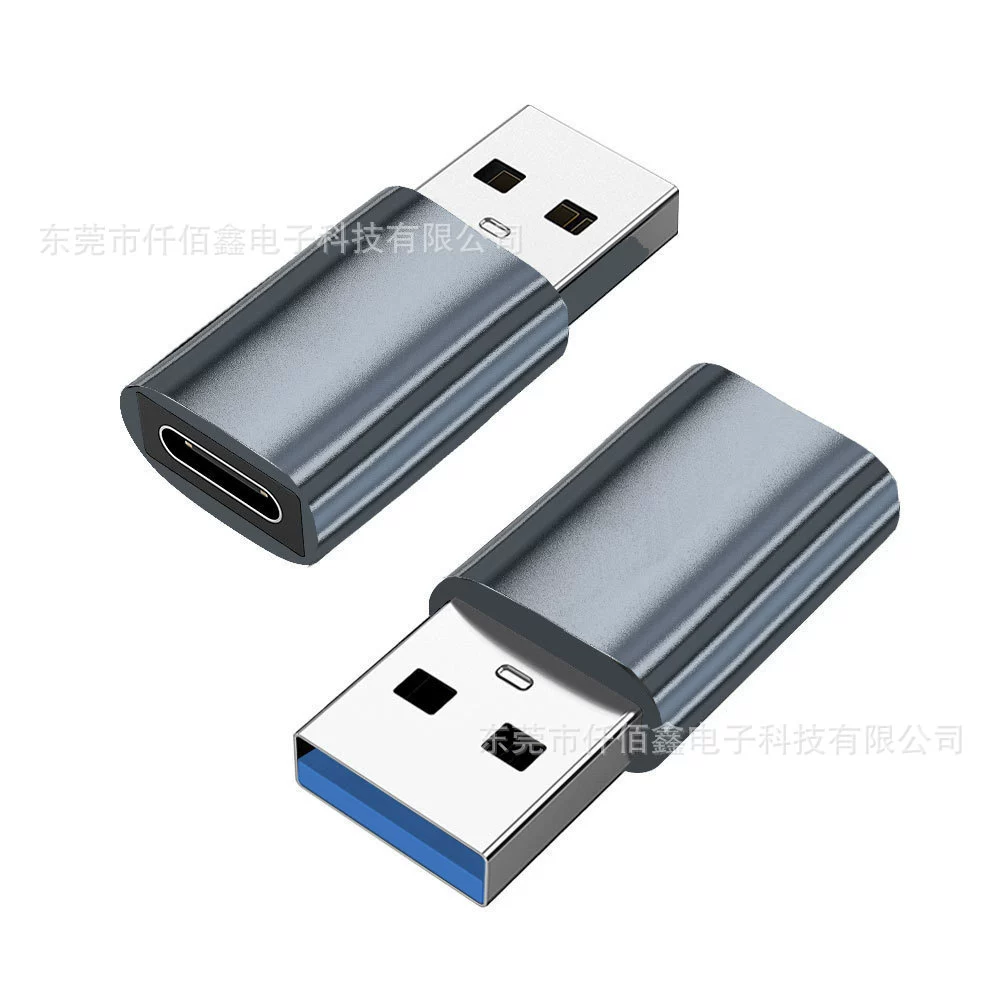 OTG‑переходник Type‑C (гнездо) → USB3.0 (штекер), быстрый заряд, автомобильный и мобильный кабель для передачи данных