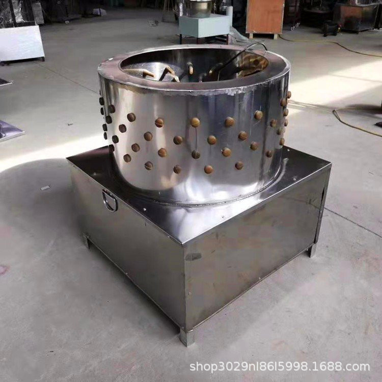 全自动鸡鸭鹅家禽脱毛机批发不锈钢拔毛机小型圆筒鸡鸭打毛机