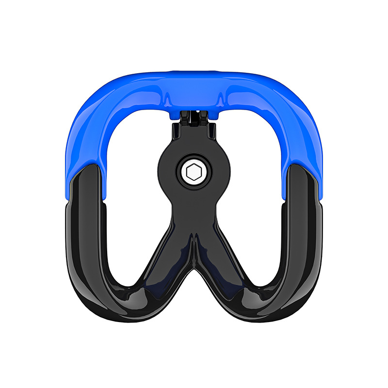 Double O-type hook (blue and black)
