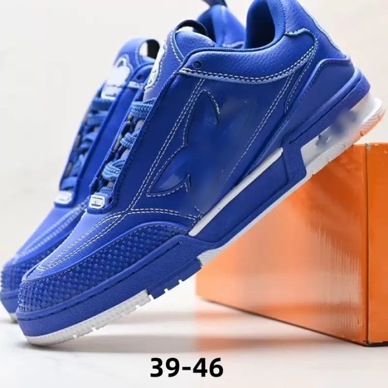 Nuevos zapatos deportivos de alto lujo de red negra L Clover Europa para hombres y mujeres zapatos de altura de suela gruesa zapatos de pan V