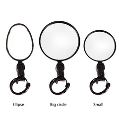360-degree rotatable large circular bicycle rearview mirror cross-border same high-definition convex mountain bike mirror
