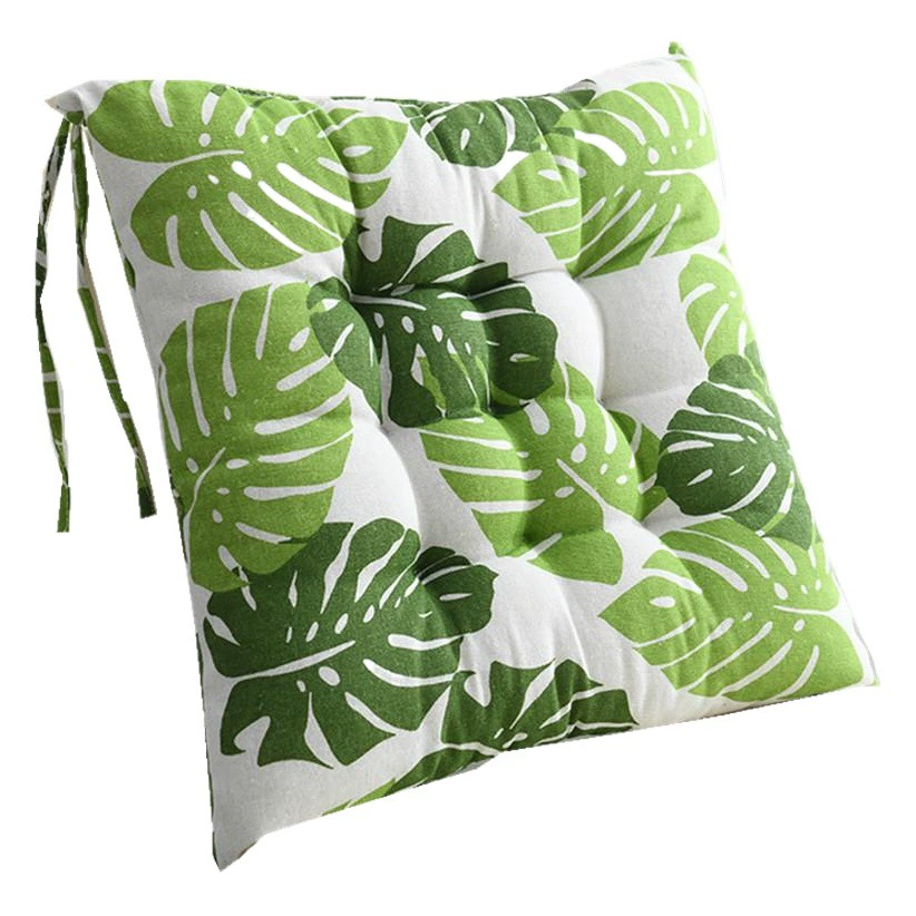 Утолщенная Подушка летняя хлопковая и льняная Подушка для стула офисная четырехсезонная классная Студенческая табуретка пукающая Подушка дышащая мягкая