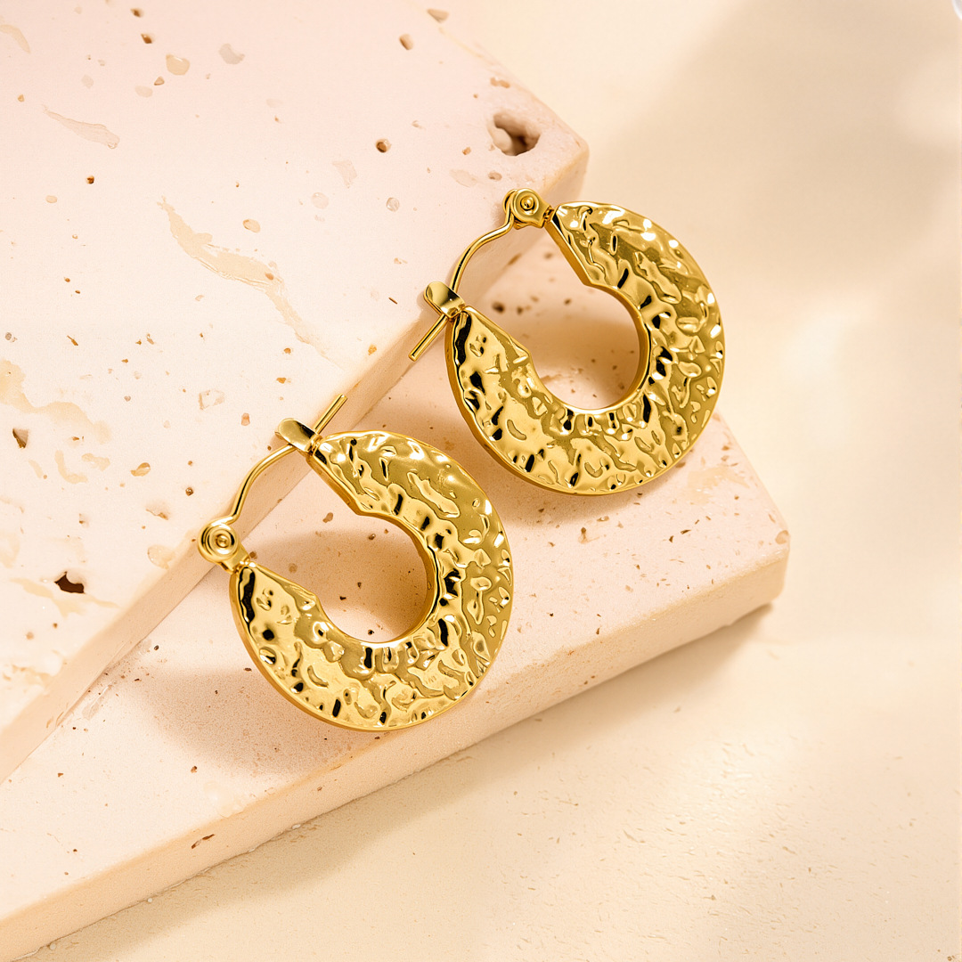 Eh086 earrings gold