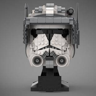 Moc-138073 Movie 773 Particle Number Commander Bust Series Helmet Series