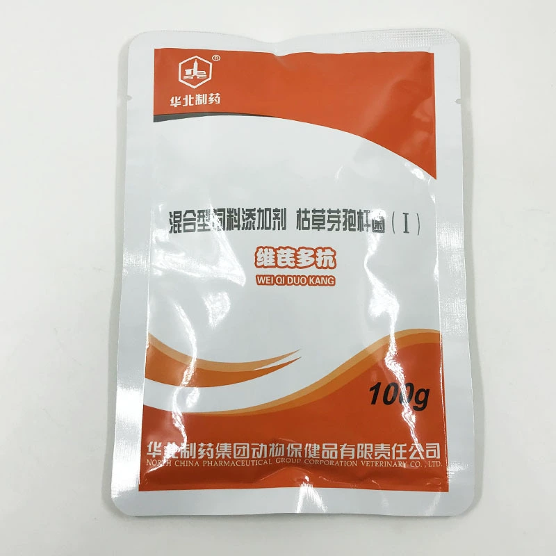 Bacillus subtilis (1) Ветеринарные смешанные кормовые добавки 100 г/мешок