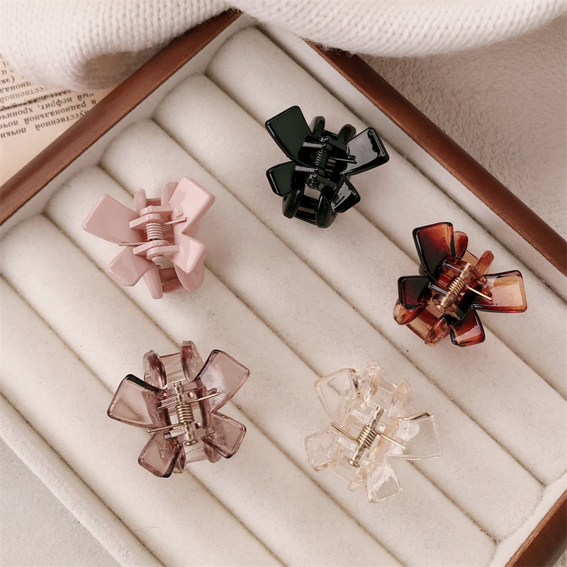 Pequeña mariposa de cabello de mitad de cabello pequeño raspado tocado de cabello de mujer nuevo clip de cabello de alta calidad detrás del cerebro clip de cabello de pez adornamiento para el cabello