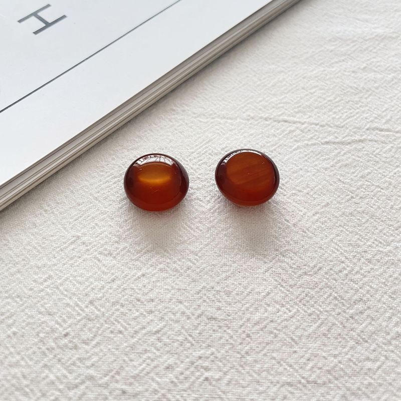 彩色珠光馒头半丸四方果冻百搭树脂贴片DIY发卡耳环耳钉材料配件|undefined
