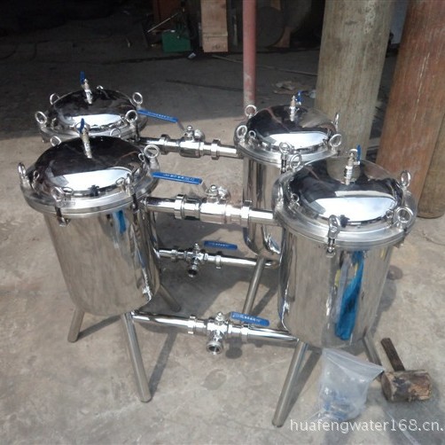 304不锈钢袋式过滤器泥沙冷热循环水工业用前置食用油精密过滤器