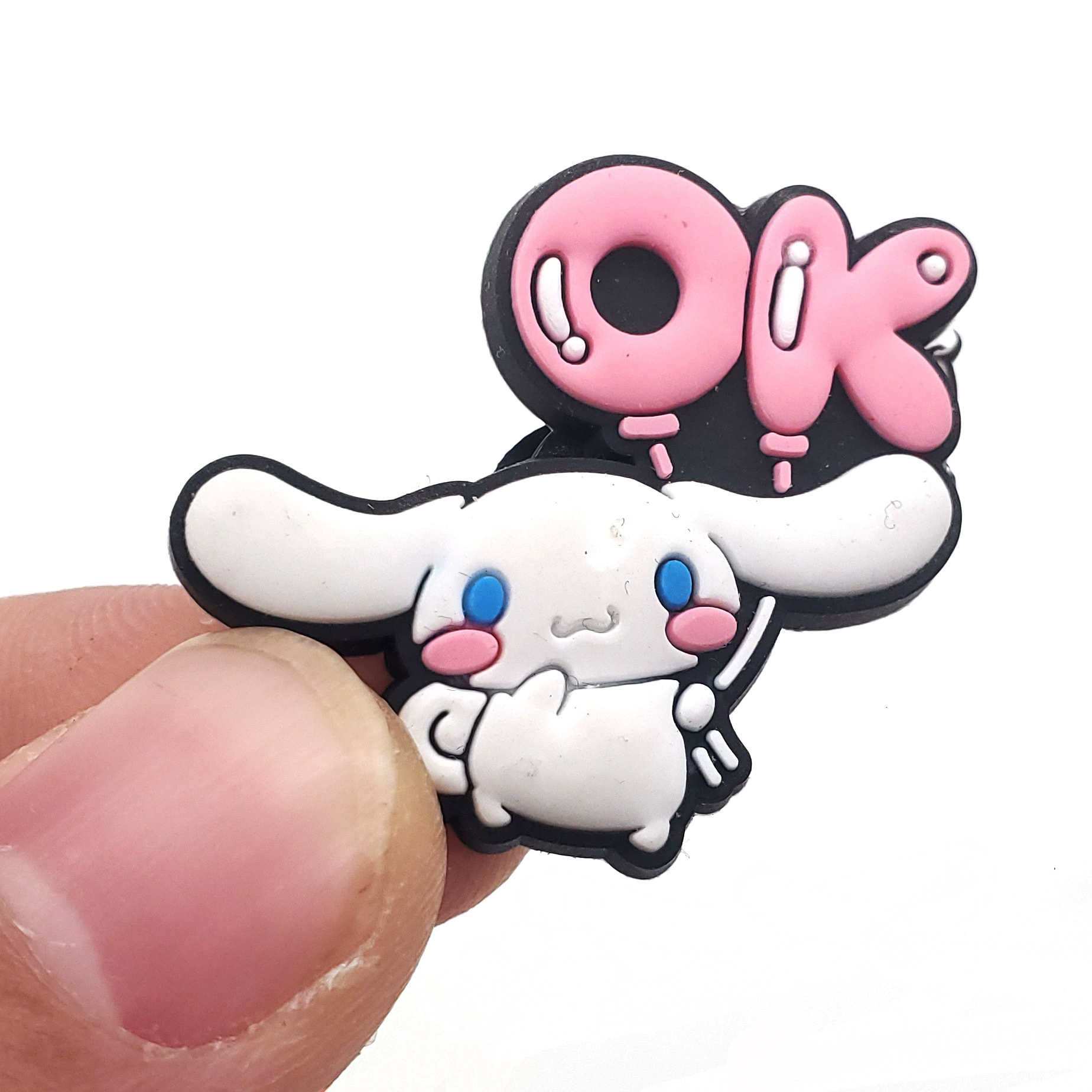 Подвески для обуви (Sanrio) Kuromi & My Melody Croc Jibbitz, assorted flower buckles, мультицветный набор