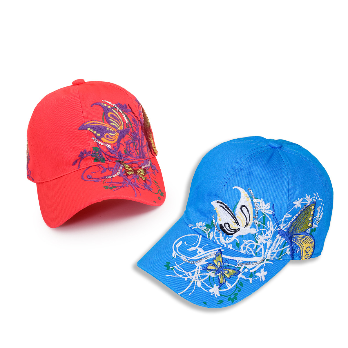 Ethnic Embroidery Butterfly Baseball Cap Wholesale Nihaojewelry display picture 16