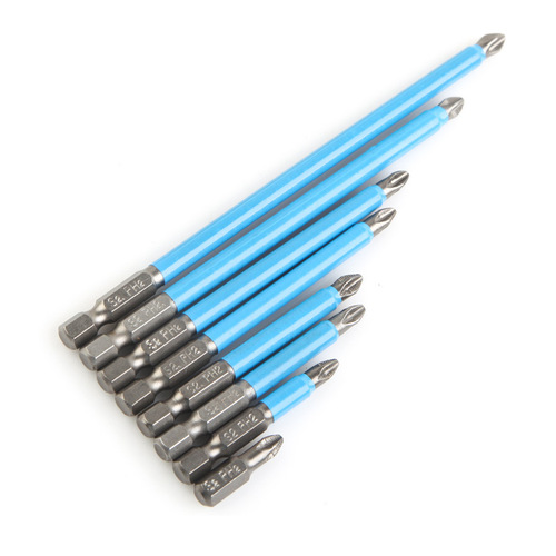 Strong magnetic high hardness anti-slip bit set screwdriver bit cross electric batch hand electric drill plum blossom electric screwdriver