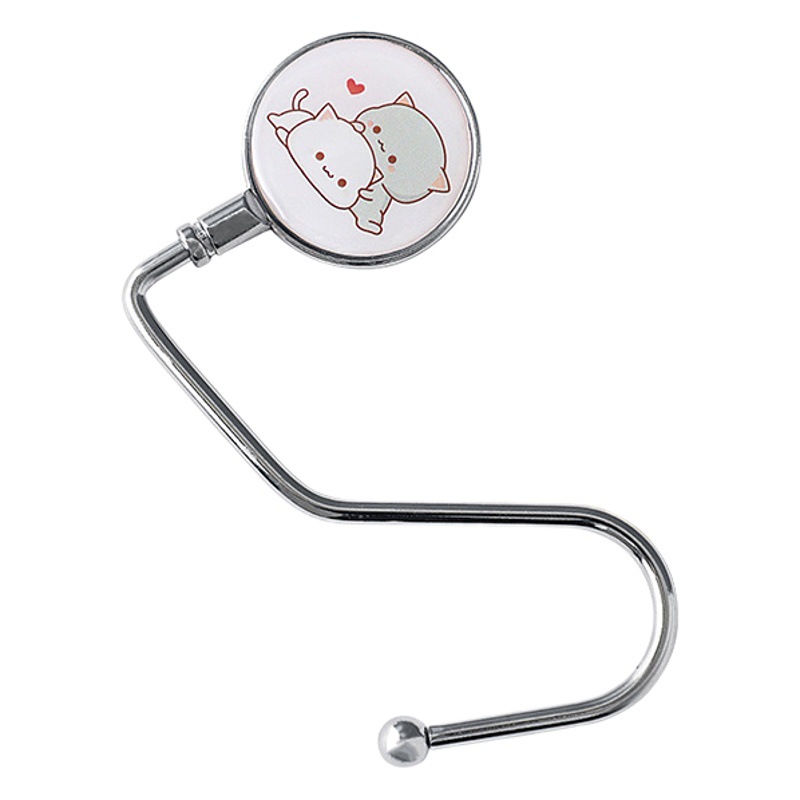 Schoolbag gancho estudiante escritorio lado colgando bolsa artefacto extraíble antiadherente libre bolsa portátil gancho