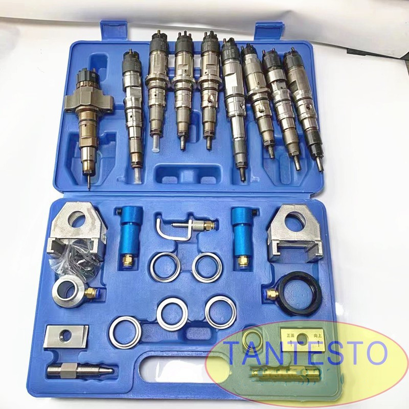 全系电喷喷油器检测用回油卡具夹具集油器