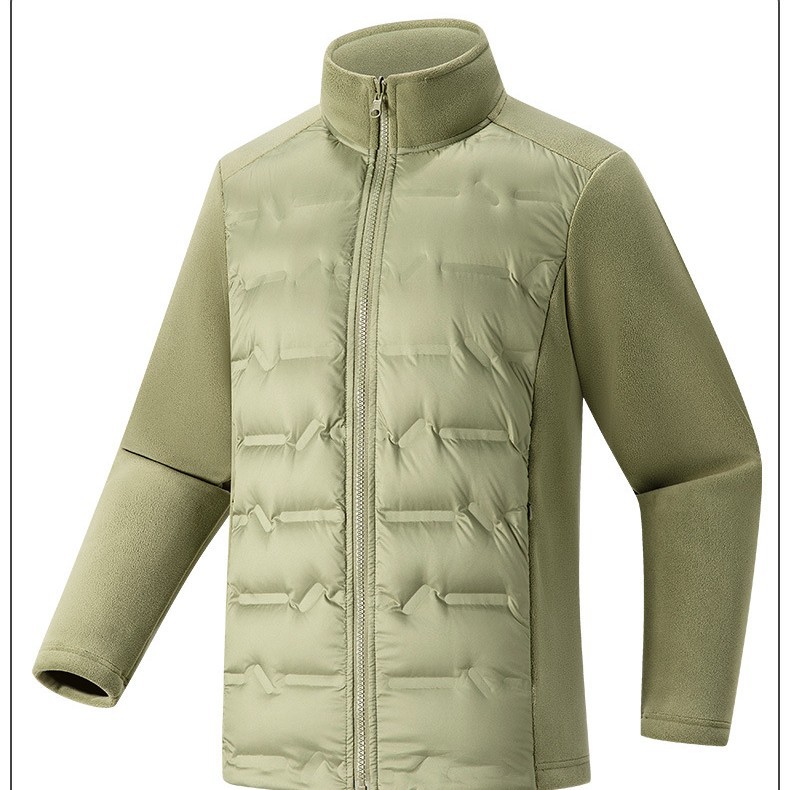 Down Fleece Jacket for Men and Women New Autumn and Winter Outdoor Leisure Travel Light and Warm White Duck down Fashion Hooded Jacket