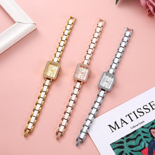 跨境热销陶瓷简约个性女士手表时尚优雅方手链表百搭石英女学生表