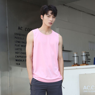 Fitness Series Quick-drying Vest Men's Sports Vest Breathable Fitness Clothing Sleeveless Loose Casual Men's Waistcoat