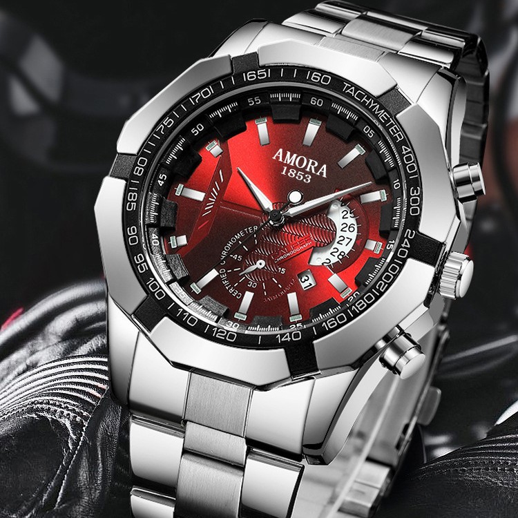Classic Men's Watch, High-End, Fully Automatic, Non-Mechanical Watch, Men's Fashionable Business Luminous Waterproof Watch
