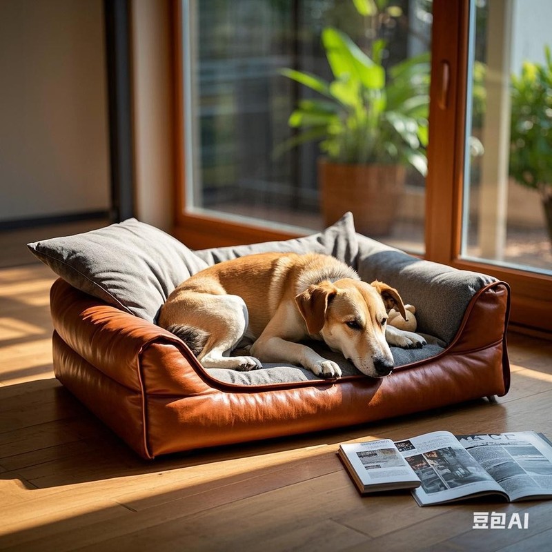 国境を越えた模造皮科技布防水犬小屋ペットベッドソファ猫小屋用品犬小屋春夏スポンジは分解して洗うことができる|undefined