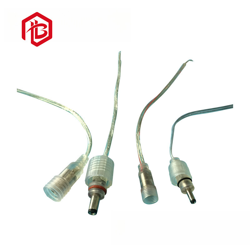 供应5525DC连接线两芯防水连接器照明控制器快速插拔DC公母接头