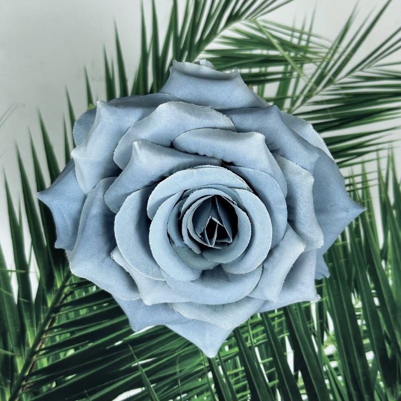 仿真10cm玫瑰花头520花艺蛋糕婚礼装饰婚车布置DIY假花摆件批发|undefined