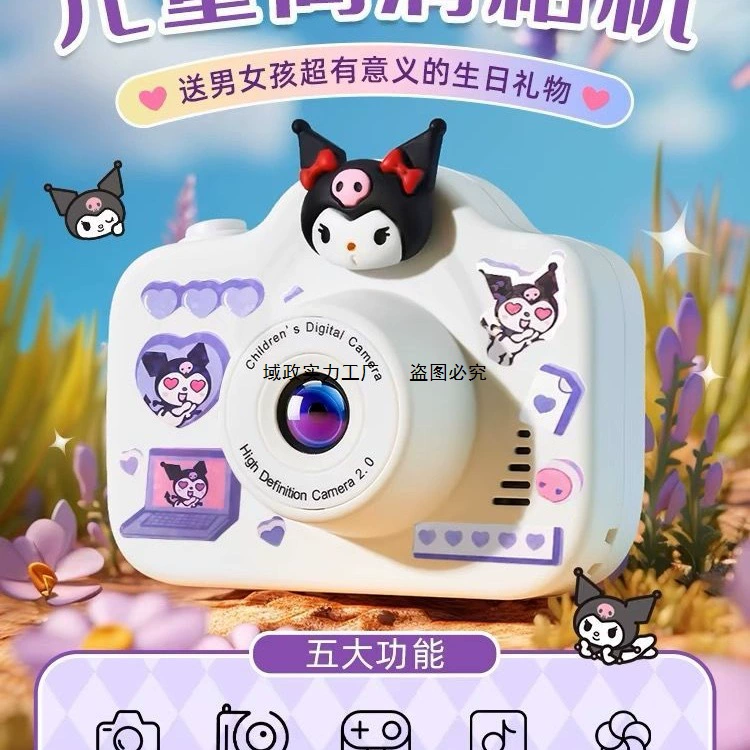 Детская цифровая камера с персонажами Sanrio, подарок на день рождения