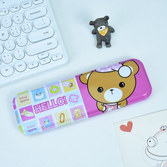 Tinplate pencil box, pencil box, children's primary school student gift pencil box, pencil storage box, stationery bag