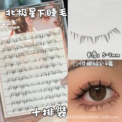 夢の王女の北極星の下でまつげの四葉の猫は超純粋な欲の自然な接着剤の金のネットの赤い同種のまつげをシミュレーションします。