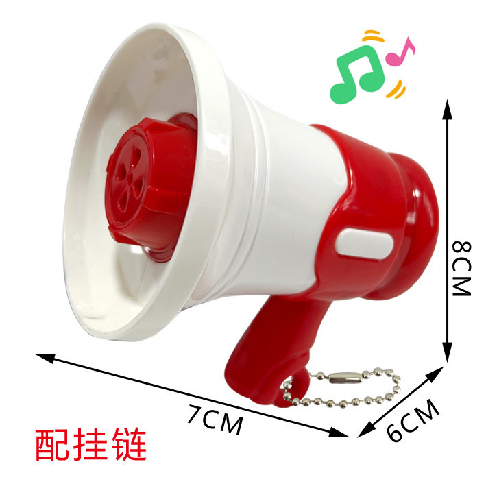 Big Sound macho pequeño altavoz mini altavoz niños eléctrico bebé juguete instrumento musical altavoz llavero creativo
