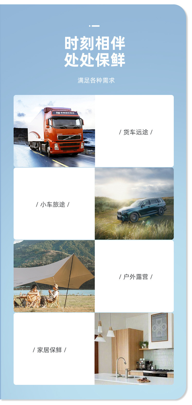 Car-Mounted Mini Refrigerator, Dual-Use for Car and Home, Small Dormitory Household Refrigerator, Large Truck Car Mobile Portable Refrigerator