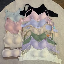 无痕裸感果冻特价内衣女士聚拢舒适运动薄款文胸杂款乳胶固定杯