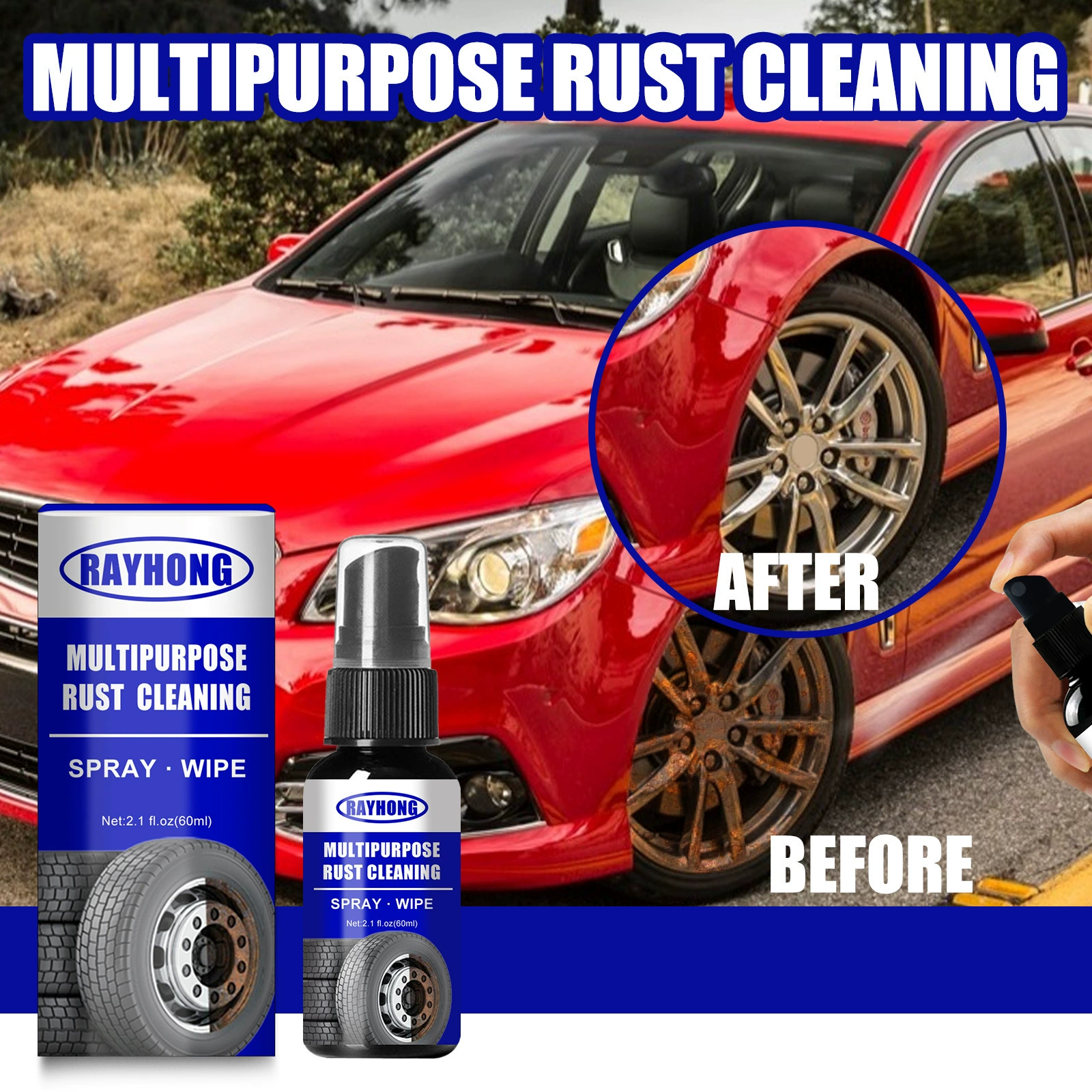 Rayhong MULTIPURPOSE RUST CLEANING SPRAY