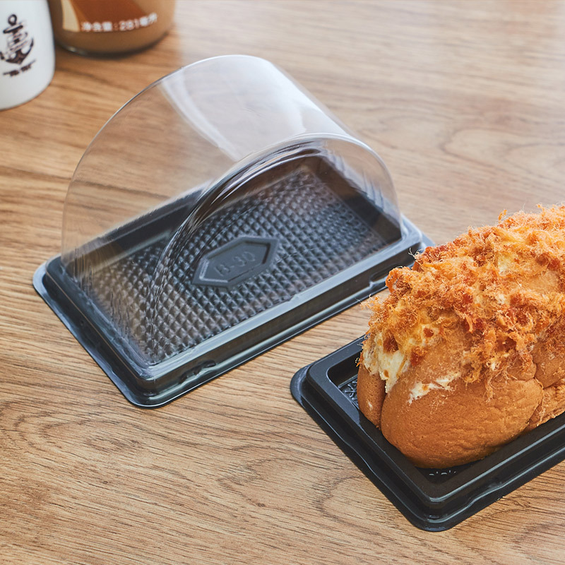 蛋糕卷梦龙卷虎皮卷瑞士卷包装盒子烘焙西点蛋糕半圆打包配贴纸