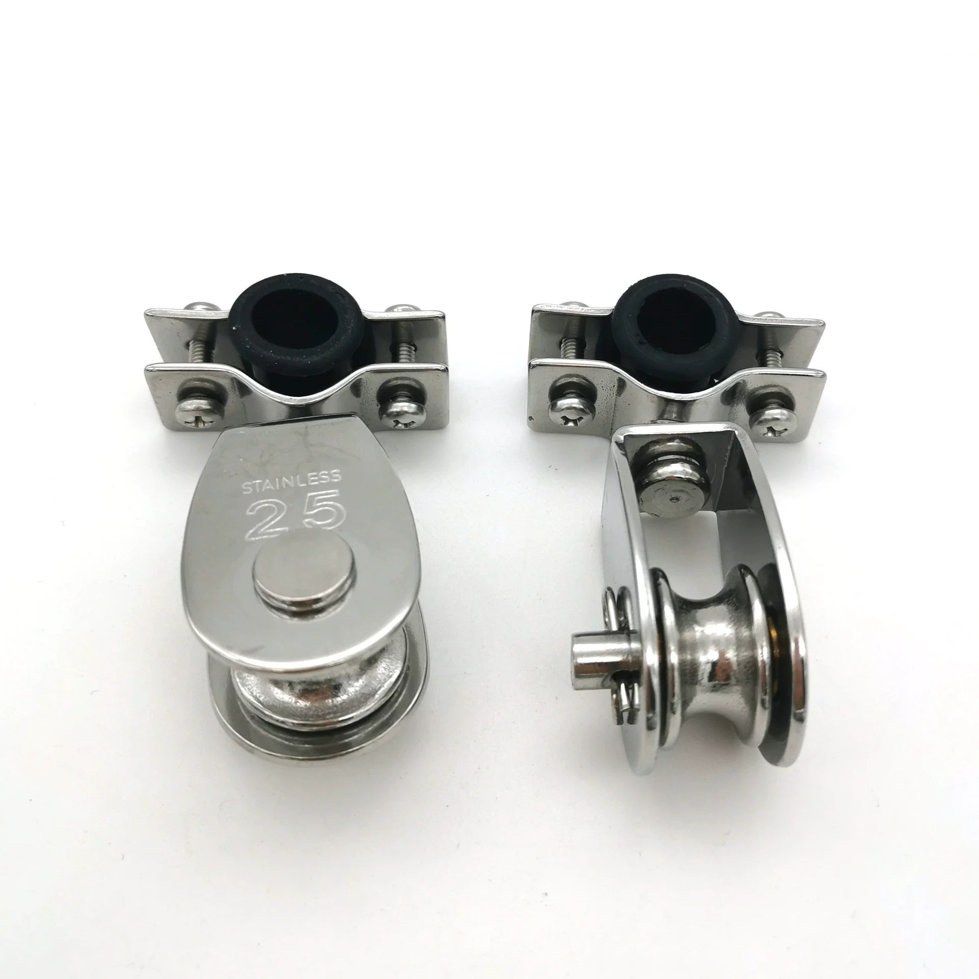 Один шкив из нержавеющей стали Универсальный вращающийся шкив подъемный шкив Тяговый шкив стальной трос шкив резиновая втулка шкив