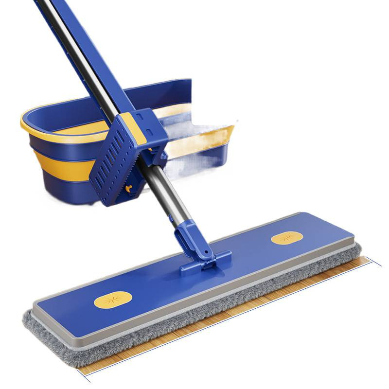 Sin lavarse a mano, el nuevo trapeador plano doméstico un trapeador limpio para aumentar la absorción de agua trapeador perezoso trapeador trapeador artefacto mágico