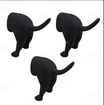 Cross-border Hot Pooping Dog Butt Pasta de dientes Topper caca Dog Butt Pasta de dientes cubierta