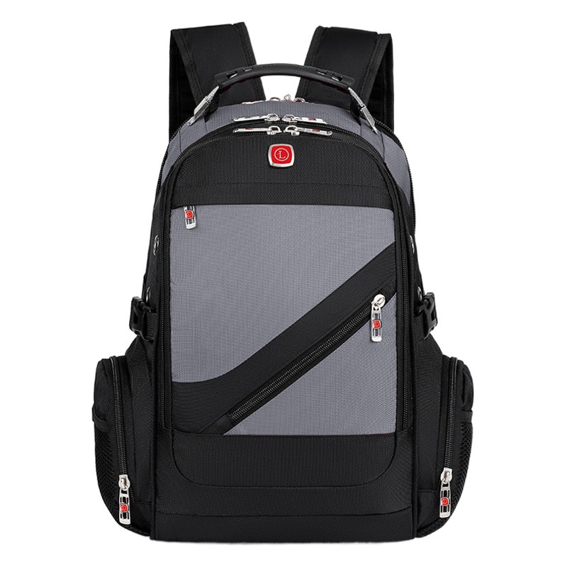 New Backpack Men's Large Capacity High-Level Business Backpack Lightweight Trendy Brand Student Simple Outdoor Travel Bag