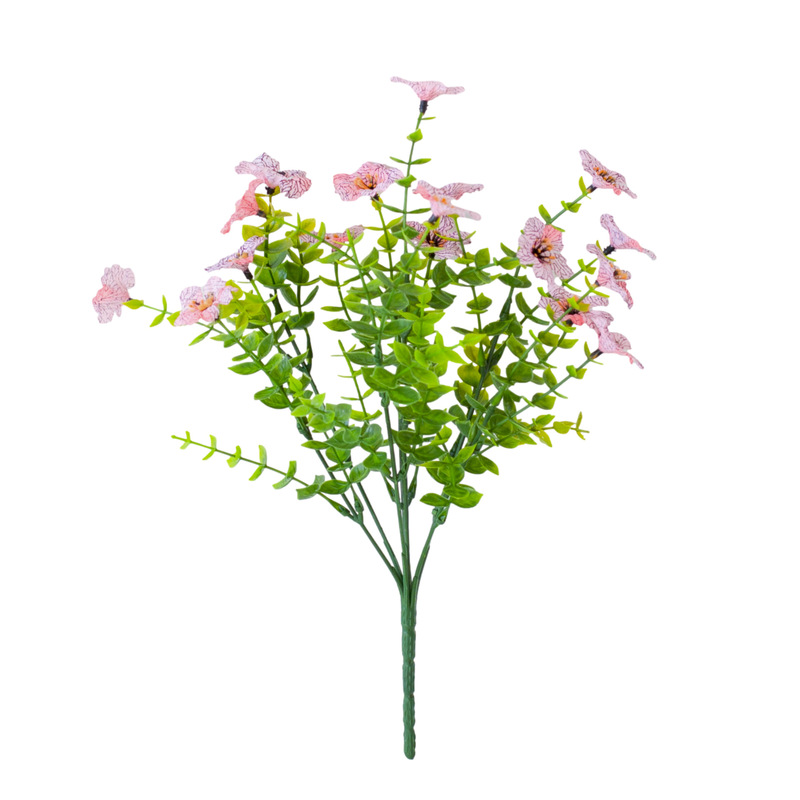zh花玫瑰花摆设花束单支套装客厅装饰花艺塑料花绢花假花摆件|undefined