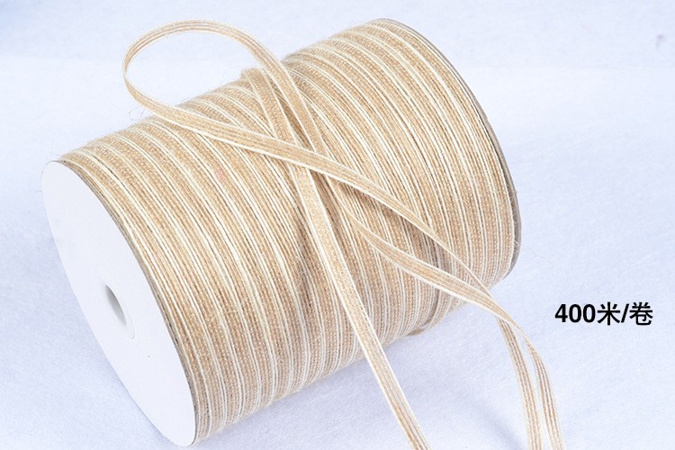 Directo de fábrica de color mezclado tejido de pescado de seda de cáñamo 0,5 cm natural de seda de pescado de cáñamo DIY decoración del hogar simple Retro