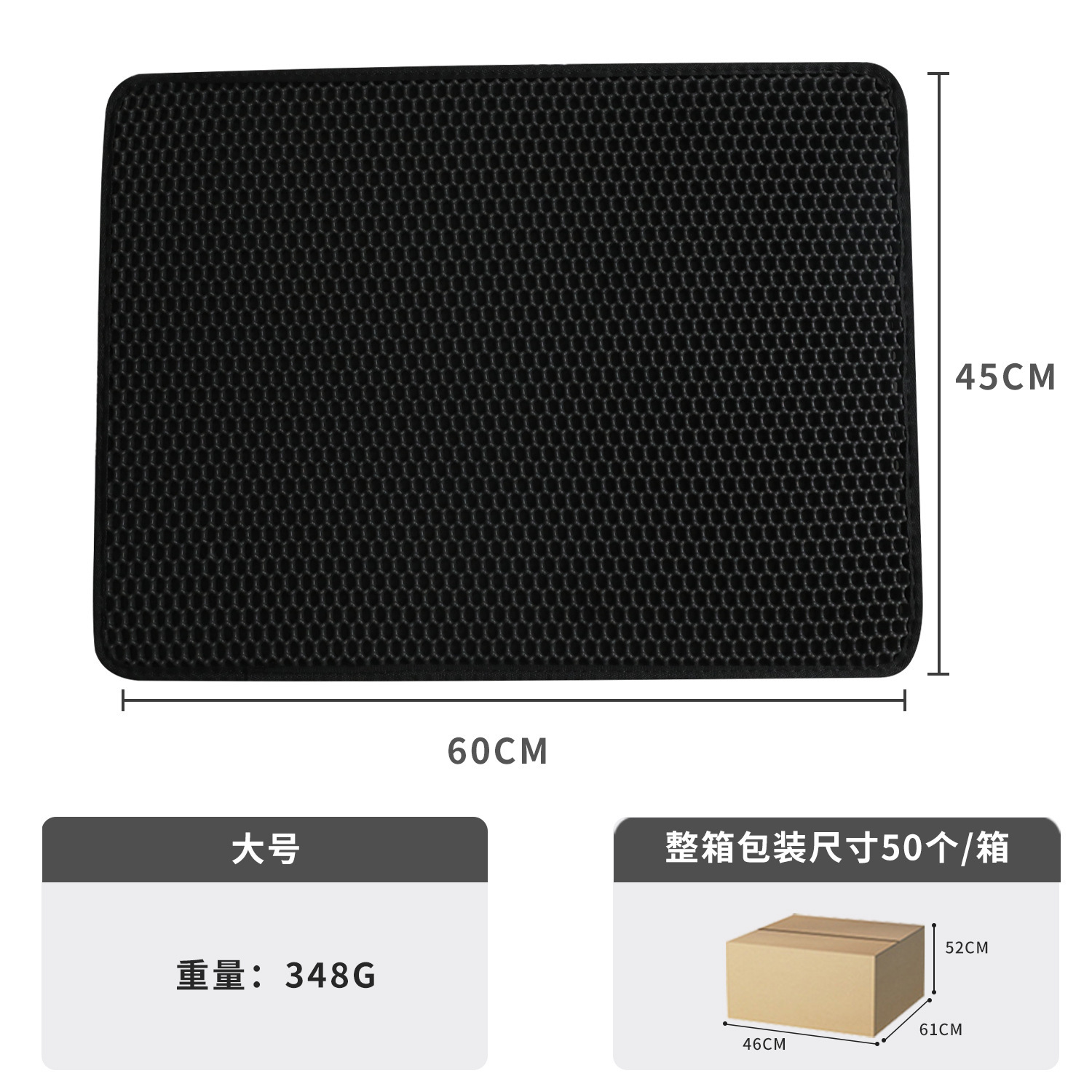 Basca de arena para gatos super grande anti-spillado más alta basca de arena para gatos de plástico semicerrada inodoro para gatos cóncavo basca de heces para gatos