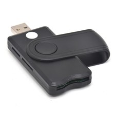 USB2.0 多合一智能读卡器 SIM SD TF ID IC Smart Card Reader读