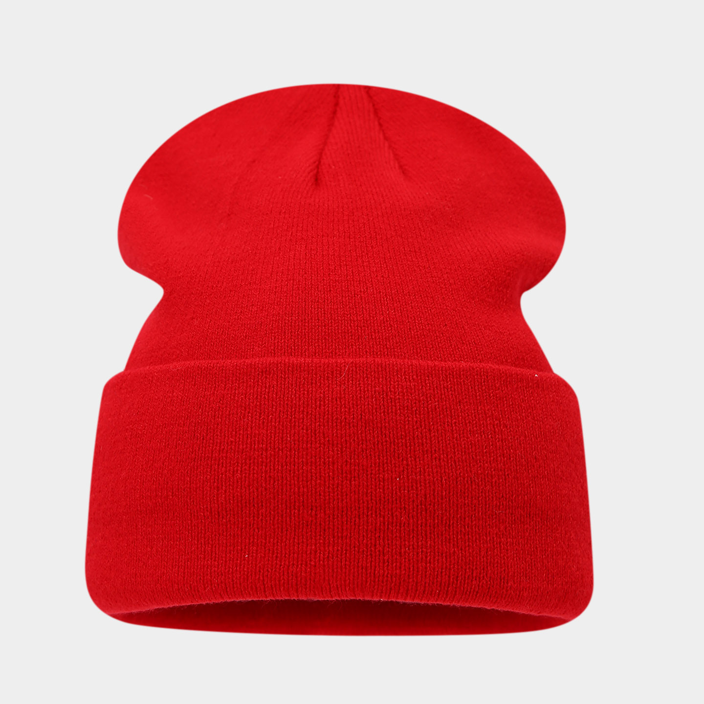 Coreano de alta elasticidad, gorra de lana simple, gorra de punto caliente, gorra de estilo japonés de color sólido sin bordes para hombres y mujeres
