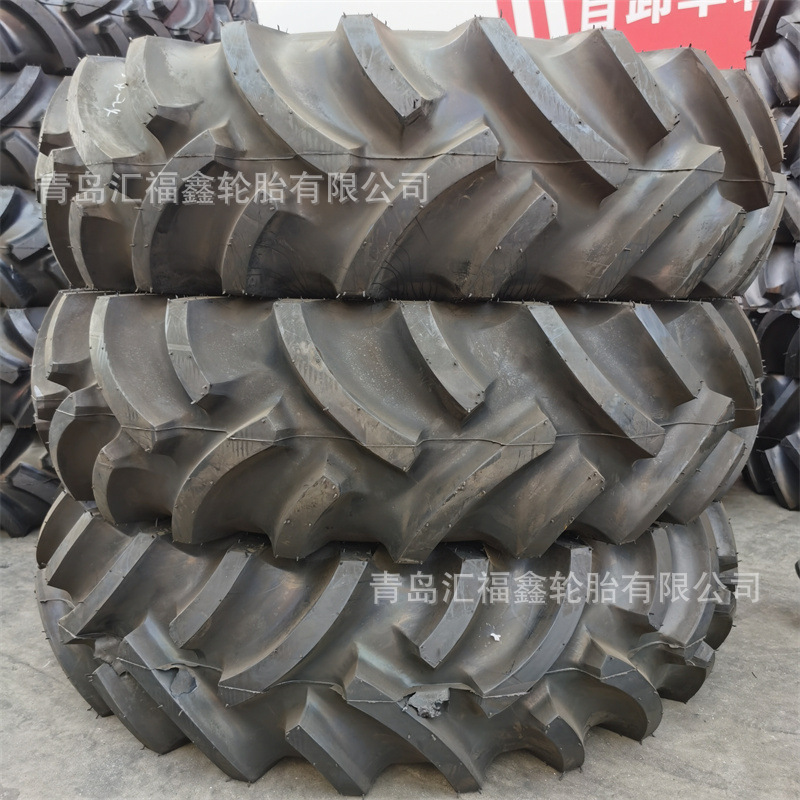 供应1404拖拉机轮胎12.4-24R-1S加密花纹