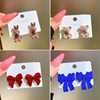 Small universal fruit demi-season fresh cute earrings, 2021 years, simple and elegant design