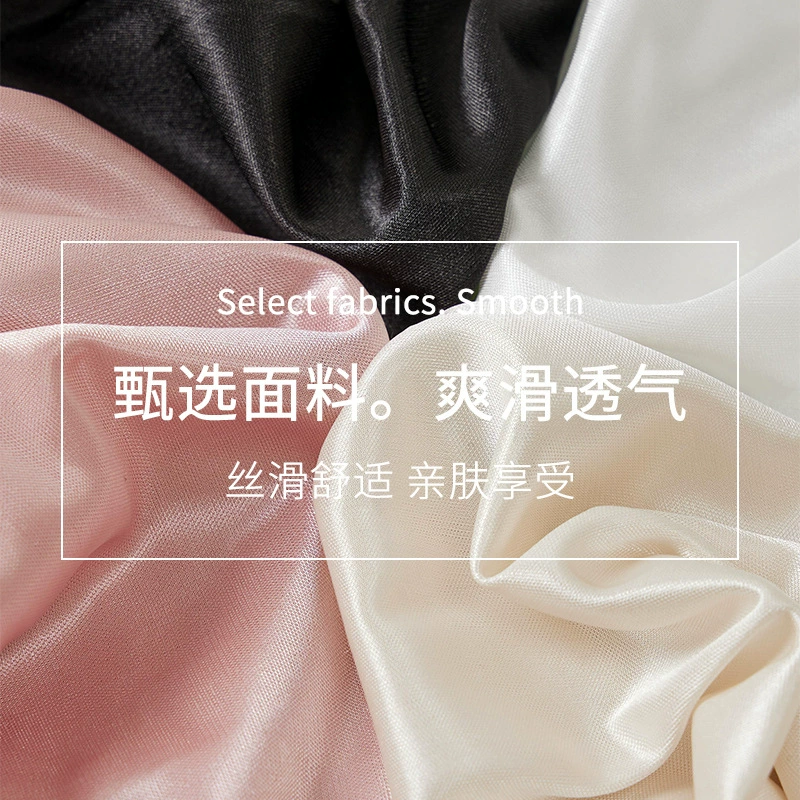 Silk safe trousers, base lace protective underware, shorts, high waist, plus size