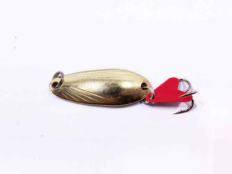 Shell sequin gold 8g/4cm