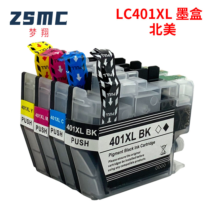 For Brother LC401XL MFC-J1010DW J1012DW J1170DW Printer Cartridge LC401
