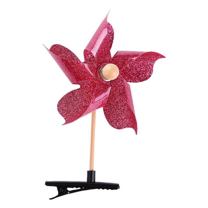 Детская ветряная мельница шпилька на открытом воздухе маленькая ветряная мельница оптом мероприятия детского сада небольшие подарки, чтобы толкать игрушки Шесть небольшой подарок