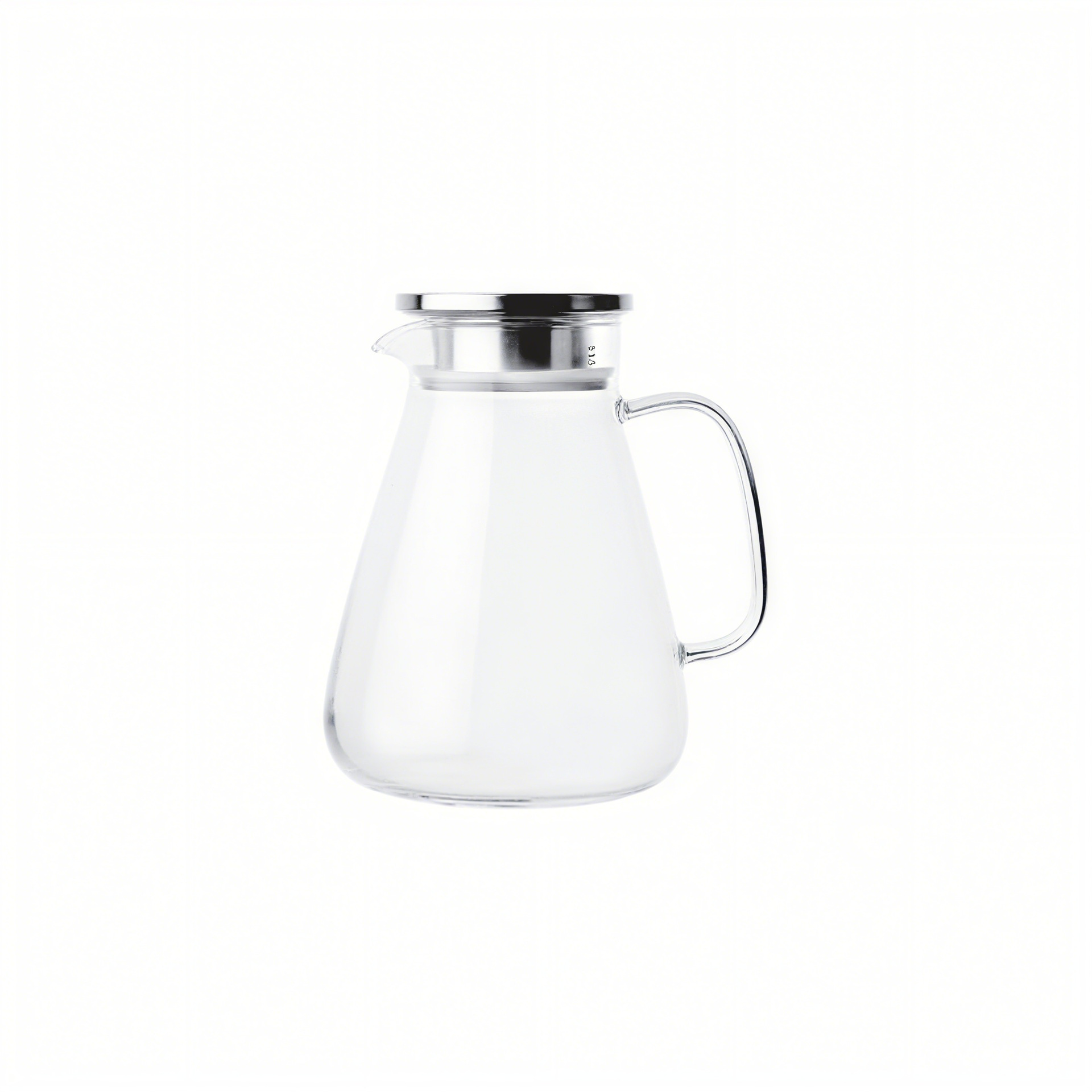 Europa de alta borosilicona resistente al calor tetera de agua caliente doméstica tetera de agua fría de vidrio tetera de té de gran capacidad fría tetera de jugo de fruta abierta