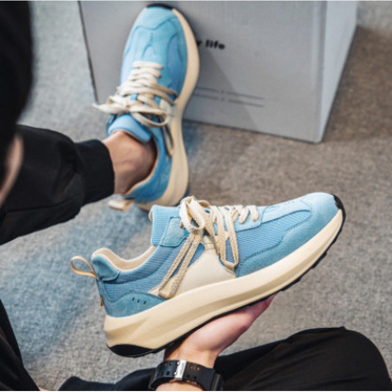 Zapatos de los hombres de Argan viven otoño transpirable popular de moda todos los partidos de los deportes de los zapatos de los hombres ocasionales retro papá zapatos de moda